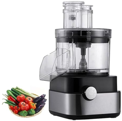 lwjunmm Extractor de Zumos y Verduras - Licuadora Prensado en Frio para Frutas y Verduras Enteras - Juicer de Acero Inoxidable,220V