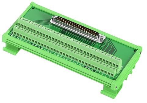 lansuiyour Interfacce D SUB ignifughe 9/D15/D25/D37/D50/D62/D78 terminali per il modulo adattatore dei terminali di connessione sicuri