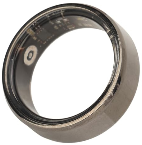 Smart Ring Health Tracker, Step Counting Sleep Quality Monitoring IP68 Water-resistant Fitness and Sleep Tracker Smart Ring for Women Men