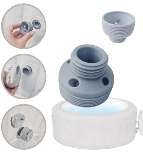 ME&SG Adaptador de luz LED para bañera de hidromasaje, compatible con Lay-Z-Spa, Bestway, Coleman Hot Tubs, conector de fácil instalación para iluminación subacuática (luz no incluida)