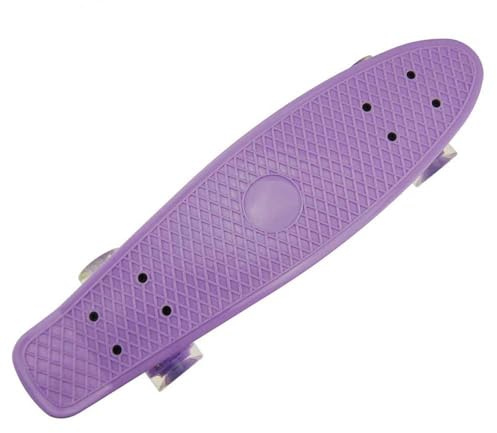 Skateboard för barn | Färgglad Mini Cruiser-bräda | 22 däck | säker och hållbar, lär dig skateboard i en bra, cruiser skateboard med ABEC 7-lager för barn i åldern 3–5 år