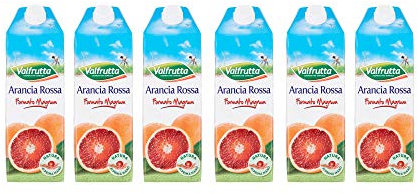 Box Succhi Valfrutta Arancia Rossa 6 Confezioni da 1500ml Ciascuna