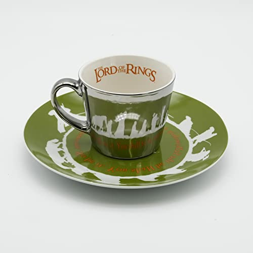 Le Seigneur des Anneaux - Tasse à café Miroir et Soucoupe