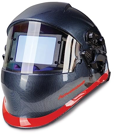 SCHWEISSKRAFT Automatik-Schweißschutzhelm VarioProtect XXL-W F-TC (Schutzhelm zum Schweißen und Schleifen, mit großem Sichtfeld) 1654100
