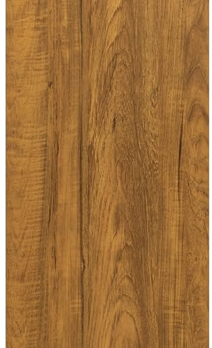 Fantasnight Sticky Back Plastic Brown Wood Oak Effect Self Adhesive Vinyl | 30 X 200cm Waterproof Vinyl Film Decorative Furniture Stickers for Wardrobe Wall Countertop DIY Peel and Stick Wallpaper