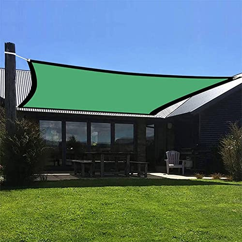 Sun Shade Sail, Outdoor Sunshade Swimming Pool Sun Awning - 95% Sun Protection, Rectangle Shade Sail U-V B-Lock for Patio Garden Outdoor Facility