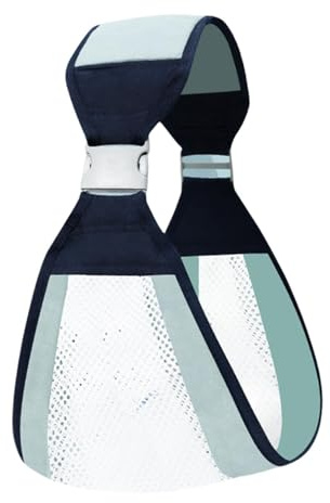 Duroecsain Portabebè regolabile per bambini, portabebè, porta spalla, risparmio di manodopera | Imbracatura multifunzionale, imbragatura a metà avvolta, trasportatore manodopera per