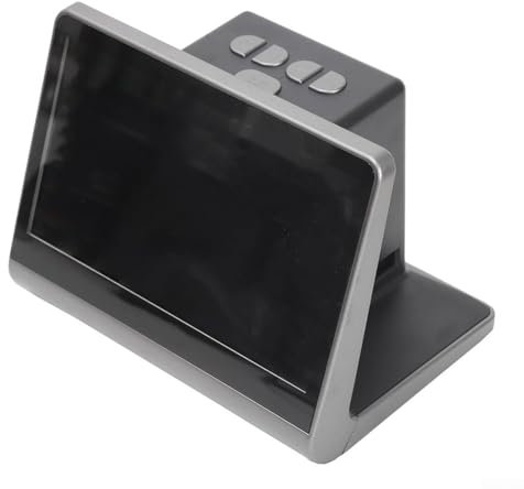 NbgrvB Digital Film Scanner,22MP Film Scanner with Large 7 Inch Preview Screen, Converts Negatives & Slides to Digital Photos, Compatible with 35mm/110/126/50mm Formats, HD Output