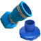 Pool Skimmer Hose Adapters, Plumbing Connector Replacement, ABS Pool Hose Adapter Cleaners, Secure Leak Connection, Compatible with Most Pools, 5x3.5inches
