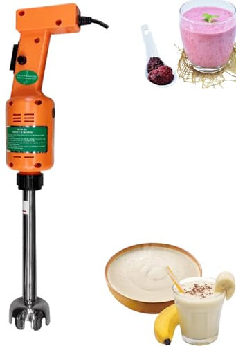 STDZQCWY Licuadora De Inmersión Comercial, Batidora De Mano De Alta Resistencia De 500 W, 12 000 RPM, Eje Extraíble, Batidora Portátil Multiusos para Sopas, Salsas, Puré De Patatas Y Crema