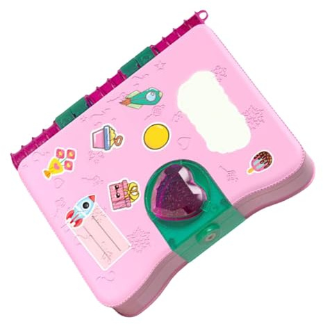 Bonbela Libro sorpresa mágica para niñas, caja sorpresa, libro de defensa secreta, joyas, libro mágico de princesas (rosa)