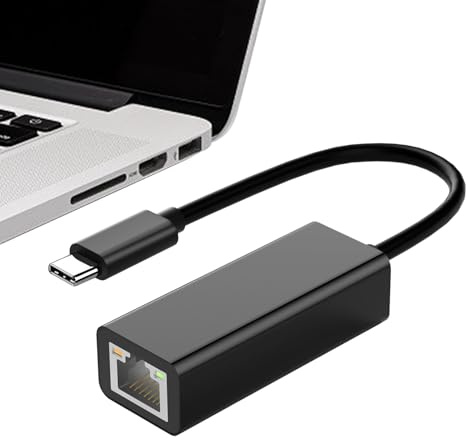 Adaptador USB Ethernet - 2.0 100Mbps Sin Controlador RJ45 Cable Red | Conector | Aluminio A LAN Adaptador | Para Escritorio Portátil Tablet Dispositivo Móvil, Negocios Viaje Educación