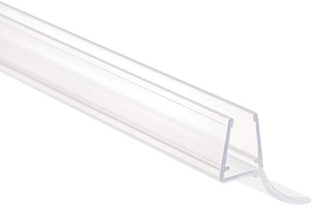 Sanitop-Wingenroth Duschtürdichtung 6-8 mm, Universal Abdichtung für Dusche, Lippendichtung 6-8 mm für Glas- oder Acryl-Duschtür, transparent, 100 cm, Schwallschutz wasserabweisend, 25679 7