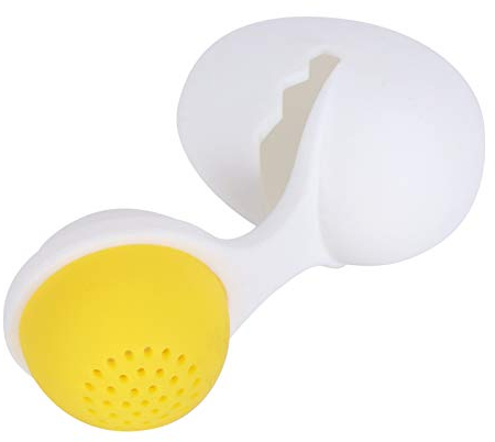 Infusore Per Tè a Forma di Uovo, Infusore Per Tè in Foglie Sfuse in Silicone, Filtro Per Infusore Per Tè a Forma di Uovo Carino Bustina di Tè in Silicone Filtro Per Foglie Sfuse Gadget da Cucina Acces