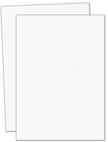 60 Stycken, 350 g/m² - Vitt Kartong A4, Tjockt Kartongpapper - 297 x 210 mm