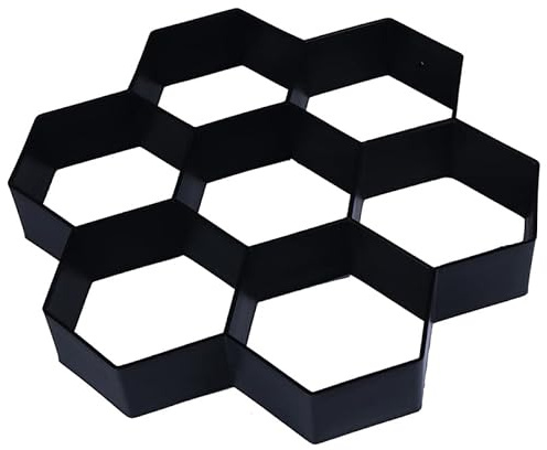 Moldes Para Cemento Moldes de hormigón for jardín de una pieza, ladrillo de pavimentación for bricolaje, molde for hacer caminos de plástico, cemento for pavimentación de 30*30*4cm Moldes Hormigon Imp
