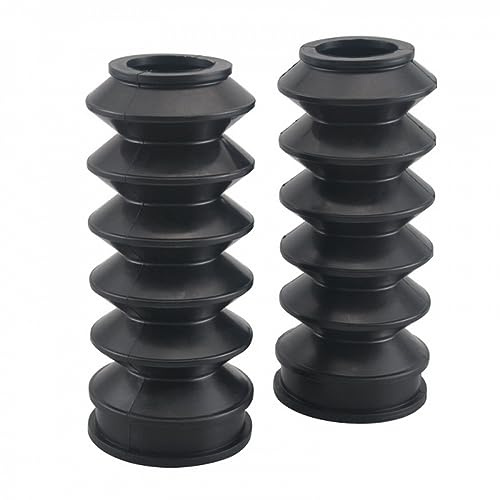 Faltenbälge Gabel Staubschutz Gummi Schwarz für Harley Street 500 750 2014-2018