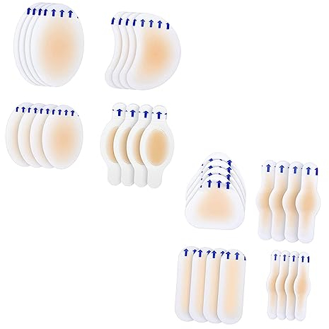 FRCOLOR 32stücke Teiliges Unsichtbare Fersenschutz-pads Für Frauen Und Männer Anti-wear Fersenkappen Aus Hautfreundlichem Gel Für Neue Schuhe Schützend Und Bequem Gegen Blasenbildung