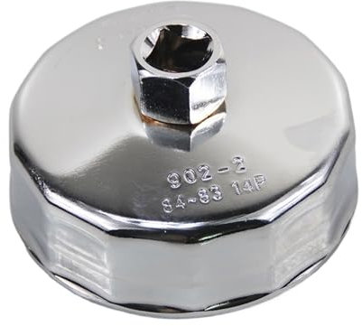 TROIOIUM Motorölfilterschlüssel 84MM 14 Rillen for OM642