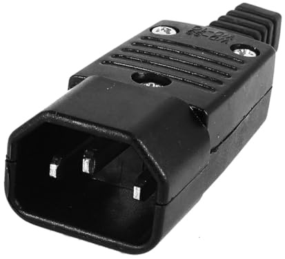 HeyNana - Connettore di alimentazione IEC 320 C14 maschio femmina AC 250 V/10 A
