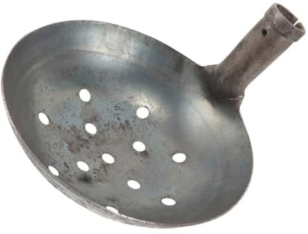 Abaodam Pala para Estiércol Cucharón Grande De Metal Pala Metálica para Tamizar Estiércol para Jardinería y Limpieza De Áreas Agrícolas