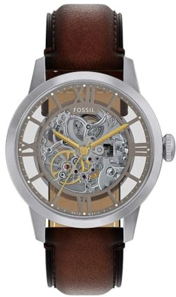 Fossil Townsman Automatic Silver Dial Watch ME3270