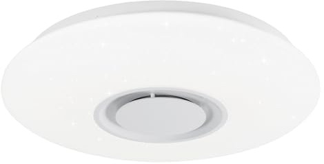 Horevo 36W LED Deckenleuchte mit Fernbedienung und Bluetooth-Lautsprecher | 50CM, 3000k-6500k, Farbwechsel Dimmbar, RGB, Musiklicht, Sternenhimmel Lampe für Kinderzimmer, Schlafzimmer, Spielzimmer