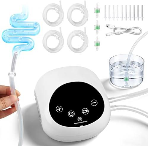 Analdusche für Analverkehr, Analdusche für Mann Frau 1-100 Stufen | 360° Tiefenreinigung,Analreiniger mit LCD, Anti-Rückfluss Vaginaldusche mit Filteraufsatz/Führungskopf/Kurzer/Langer Schlauch