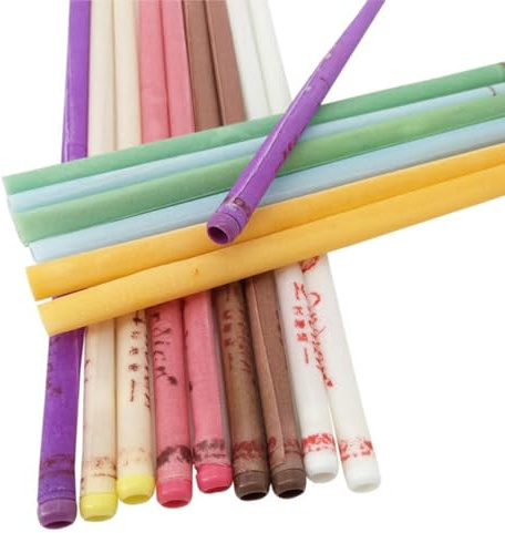 COOPHYA Velas para Oídos de Cera Natural 16 Unidades, Cono Línea de Seguridad para Limpieza y Relajación, Equipo para Eliminar Cera y Reducir Tinnitus