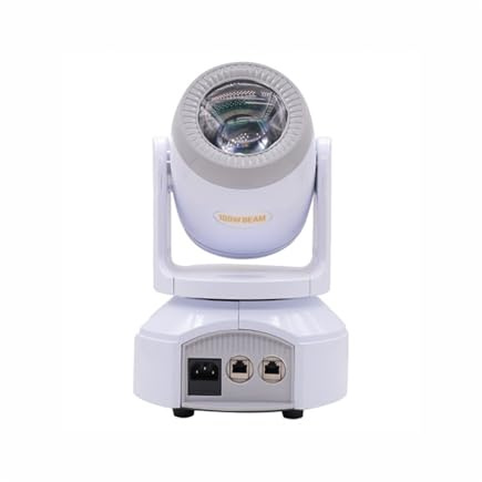 TRPLFGHZ Luci da palco a LED, 100W LED Strobe Beam Effect Moving Head Light DMX512 Controllo musicale DJ Palco Disco Ballo Festa Pista da ballo Bar Club per la festa di matrimonio