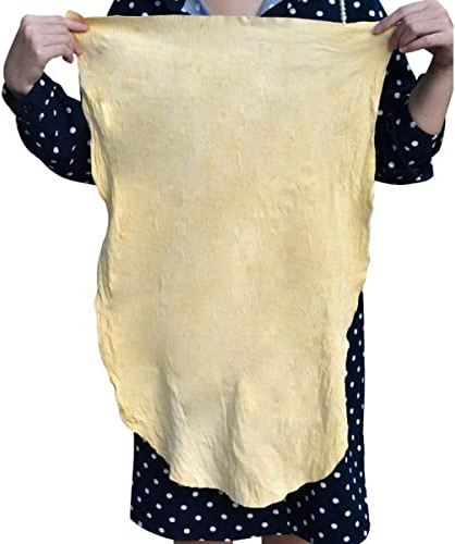 Natural Chamois Leather Car Cleaning Cloth Washing Suede Absorbent Drying Towel VOSO (40X70cm)