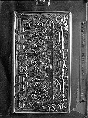 Grandmama's Goodies R013 Last Supper Chocolate Candy Soap Mold with Exclusive Molding Instructions