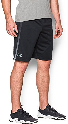 Under Armour Herren UA Tech Mesh, atmungsaktive Sweatshorts mit Seitentaschen, komfortable kurze Hose mit loser Passform