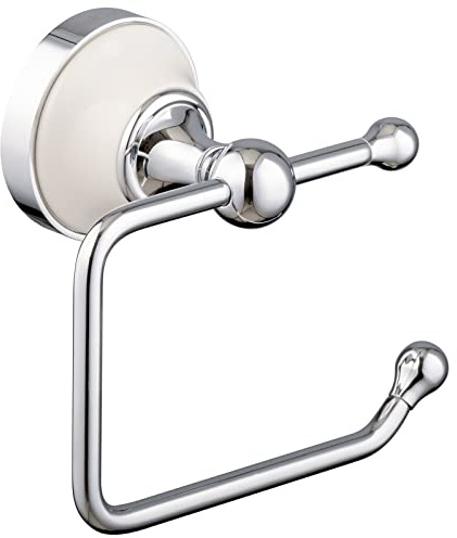 PaulGurkes Nostalgie Retro WC-Papierhalter Keramik Bad Accessoires Landhausstil Rollenhalter Badaccessoires Set
