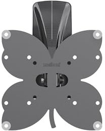 Meliconi Slimstyle Plus 200 St Supporto Ultra Sottile Da Parete Per Tv A Schermo Piatto Da 26'' A 40'', Nero