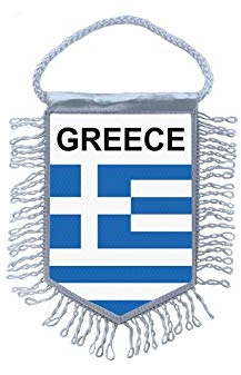 Akachafactory Wimpel mini Flagge Fahne flaggen miniflagge griechenland