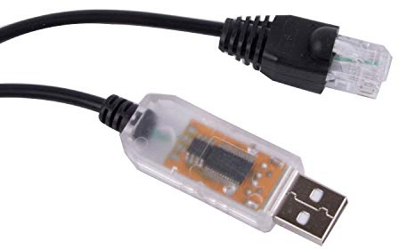 Suamdoen USB auf RJ45 RS485 Serielles Programmierkabel für Delta IFD6500 Kommunikation RS485 Adapter Konverter Kabel Unterstützung Win10 (4,9m)