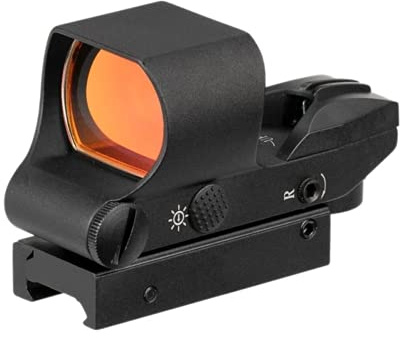 ACEXIER Optik 1x28x40 Red Dot Zielfernrohr 4 Absehen Reflexvisier mit 20mm W.eaver Base