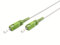 Goobay 59596 - Cavo in fibra ottica (FTTH) monomodale (OS2) Simplex/SC APC (8°) maschio a SC-APC (8°) maschio/cavo onda luminosa, 3 m