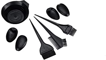 IOIUSKKU Hair Dye Brush Bowl Professional Mixing Bowls Coloring Tool for Home, Type 9