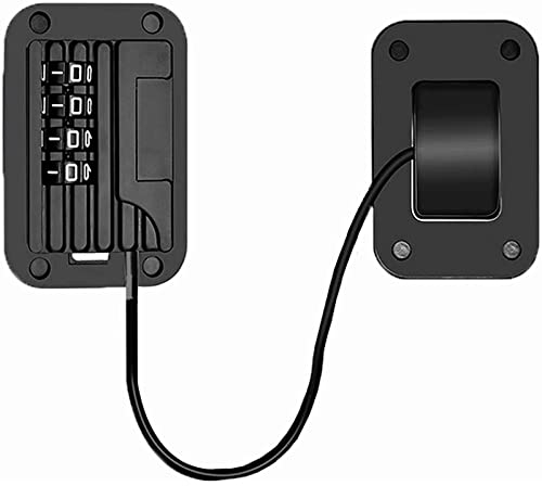 Candado para Puerta de Frigorífico, 1 articulo Cerradura de Contraseña para Refrigerador, Cerradura de Puerta de Congelador, Adecuado para Armarios, Cajones, Ventanas y Refrigeradores (con Tornillos)