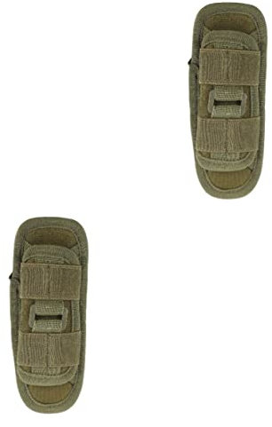 UKCOCO 2stücke Taktischer Taschenlampen- Mit Drehbarem Gürtelclip Robustes Für Outdoor-aktivitäten Stabilisiert Die Taschenlampe Und Sorgt Für Einfachen Zugriff Kompatibel Mit