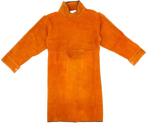 HEMOTON Saldatore Abbigliamento Protettivo Mucca Grembiule Resistente Al Calore Fiamme Per Saldatura Officina e Attrezzatura Domestica