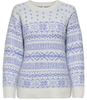 Onlxmas Nordic Ls O-Neck KNT, Molndansare, L