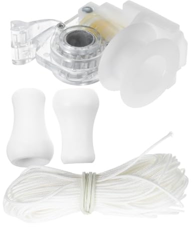 Cabilock Blind Cord Tilt Mechanism Replacement Kit Rope for Horizontal Blinds Cord System Fits Living Bedroom Office Windows