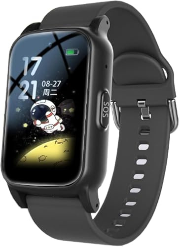 Reloj inteligente para personas mayores, reloj inteligente SOS, múltiples modos de posicionamiento, posicionamiento GPS, pantalla digital, para personas mayores