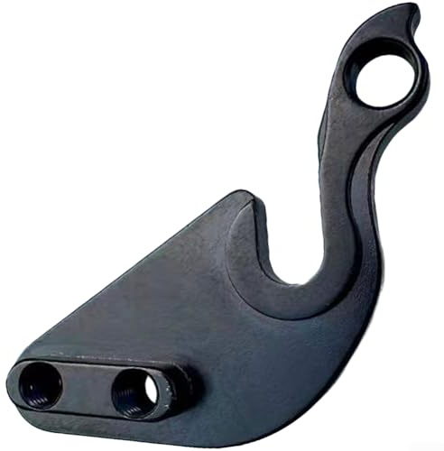 Zoegneer Pieza de repuesto para desviador trasero, aleación de aluminio, ligera, se adapta a bicicletas de montaña, fijación segura que evita caídas de cadena, adecuado para eje de 10 mm y arañazos de