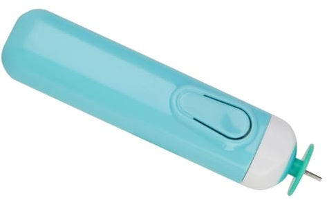 ZAICOLER Elektrisk Quillingpenna för 3D-pappershantverk, Hållbart och Roligt Curlingverktyg för Nybörjare, Metall och Plast DIY Winder (Blå)