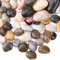 Hisredsun Grandes pierres décoratives de 1,8 kg, galets naturels polis de 2 à 4,1 cm pour pots de fleurs, roches de rivière pour aménagement paysager, remplissage de vases, plantes grasses, décoration