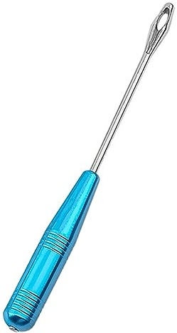 SEIWEI Edelstahl Angelhaken Entferner Detacher, sicher und verletzungsfrei, schnelle Entfernung Unhooking Tool, Disgorger für Angelhaken, schnelle Entkopplung, 1 Stück, Angeln Zubehör